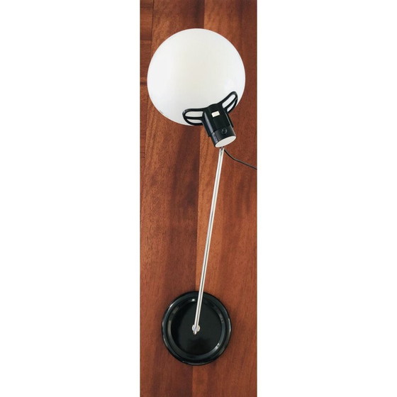 Image 1 of Vintage table lamp in black lacquered metal "Libellula" by Emilio Fabio Simion for Harvey Guzzini, Italy 1970