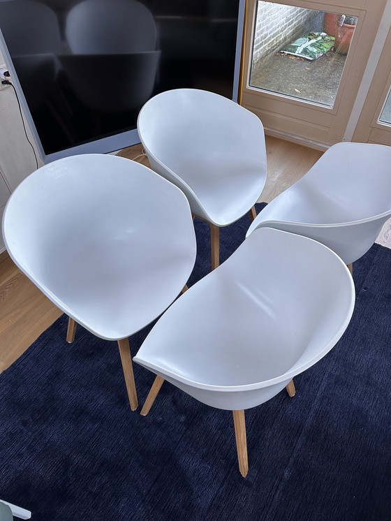 Image 1 of 4x Hay About A Chair Aac 22 Dining Chairs Set Of 4