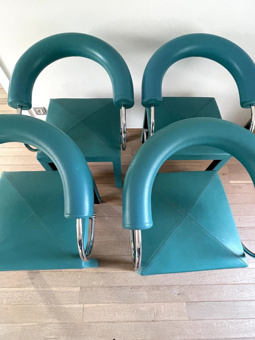 4 B&B Italia Paolo Piva Arcadia Chairs