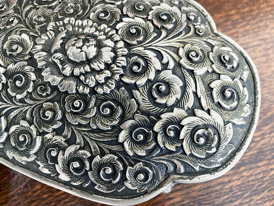 Image 1 of Repousse jewelry boxes