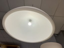 Kayradome Lampe pendante en plastique blanc