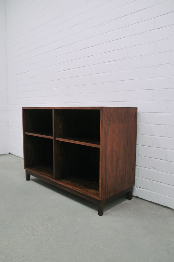 Image 1 of rosewood veneer bookcase