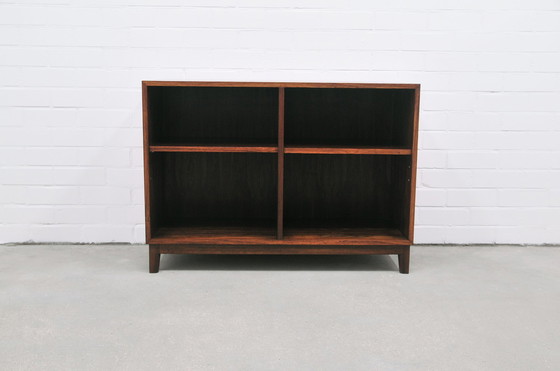 Image 1 of rosewood veneer bookcase