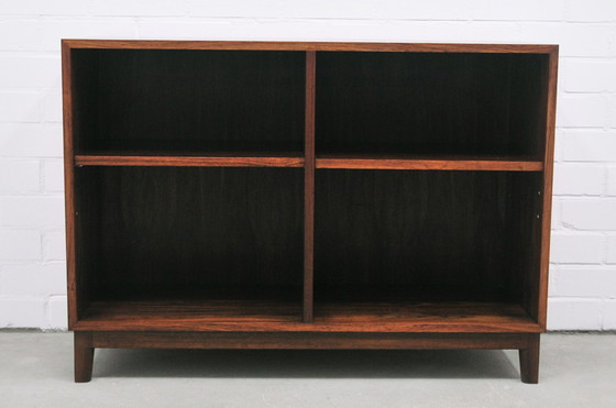 Image 1 of rosewood veneer bookcase