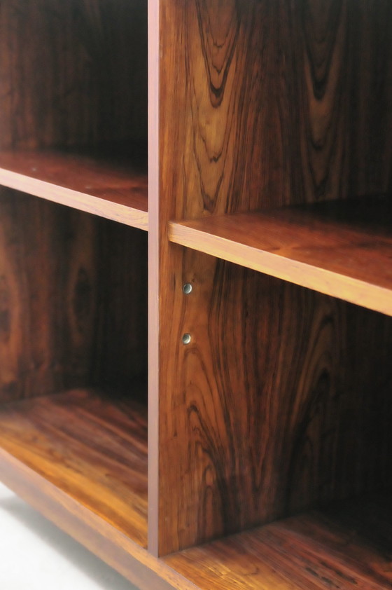 Image 1 of rosewood veneer bookcase