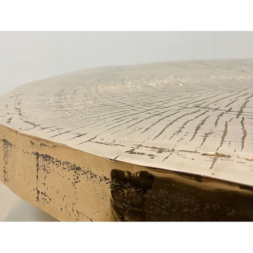 Vintage bronze coffee table, Belgium