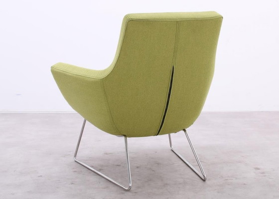 Image 1 of Swedese Happy Easy Low Back Armchair Green