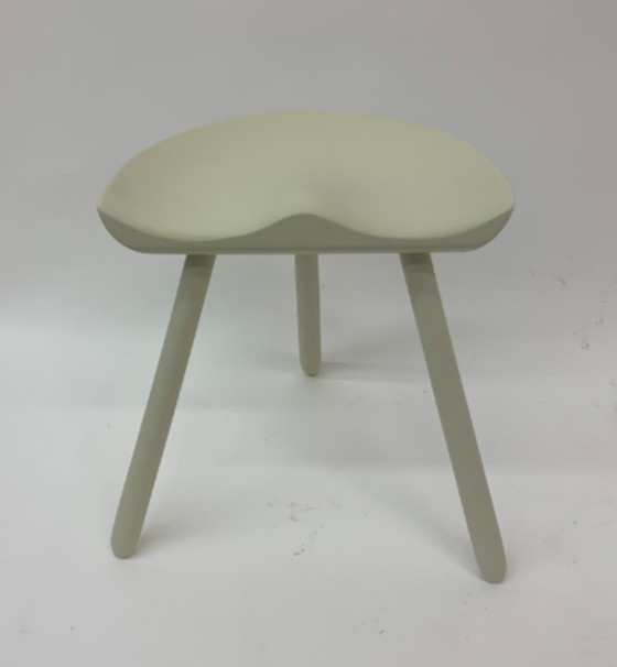Image 1 of Tabouret vintage par Arne Hovmand Olsens Denmark, 1950's