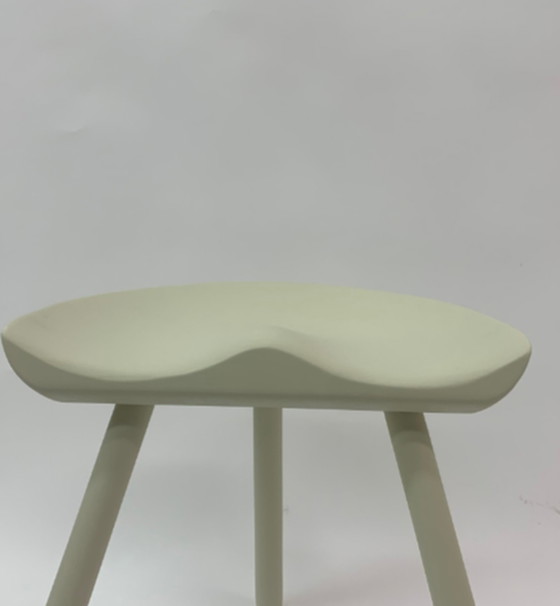 Image 1 of Tabouret vintage par Arne Hovmand Olsens Denmark, 1950's