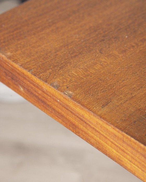 Image 1 of Tavolo vintage anni '60 in metallo e legno, design italiano 