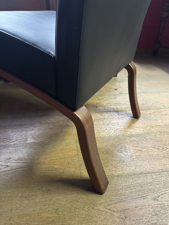 Image 1 of 2x poltrone nere vintage