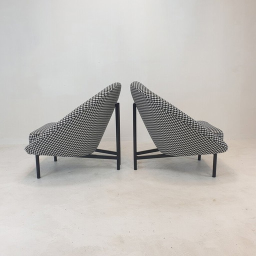 Pair of vintage F115 armchairs by Theo Ruth for Artifort, 1960s