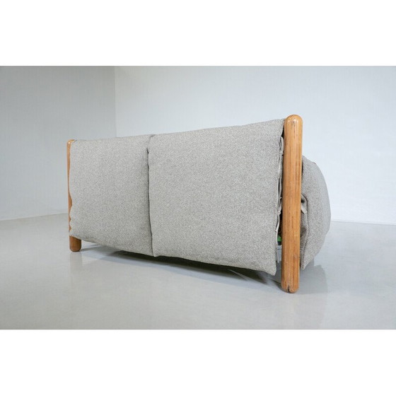Image 1 of Vintage 2-seater sofa Gambadilegno by Enzo Mari for Driade, Italy 1974