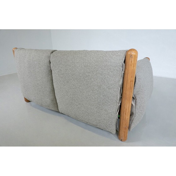 Image 1 of Vintage 2-seater sofa Gambadilegno by Enzo Mari for Driade, Italy 1974