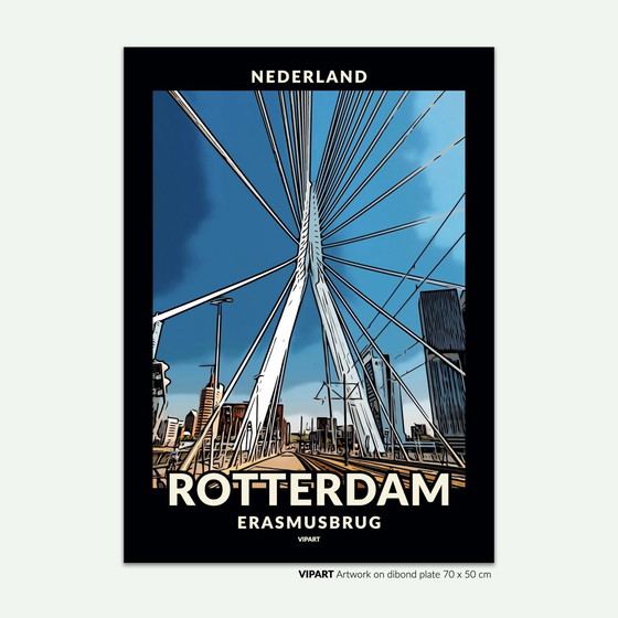 Image 1 of Vipart | Erasmus Bridge Rotterdam