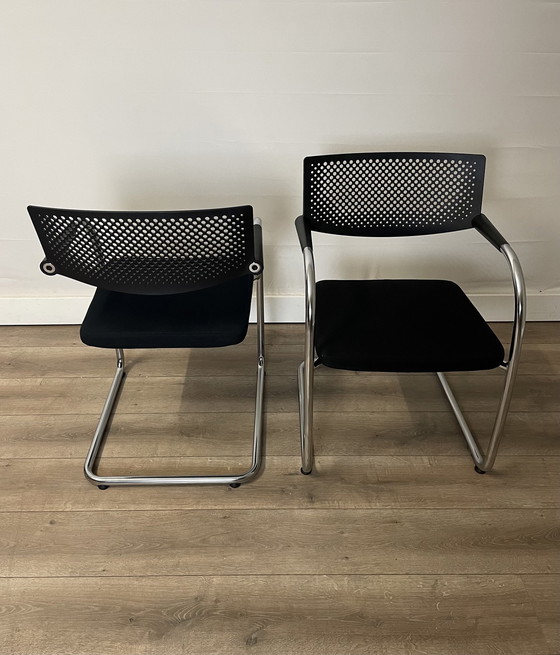 Image 1 of 2X Vitra Visavis 2 Dining Chair