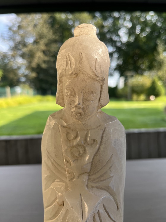 Image 1 of Alabaster Oriental Sculpture