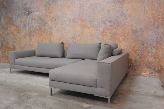 Image 1 of Reupholstered Design on Stock Aikon Lounge corner sofa