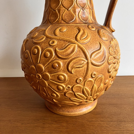 West Germany ceramic lamp base