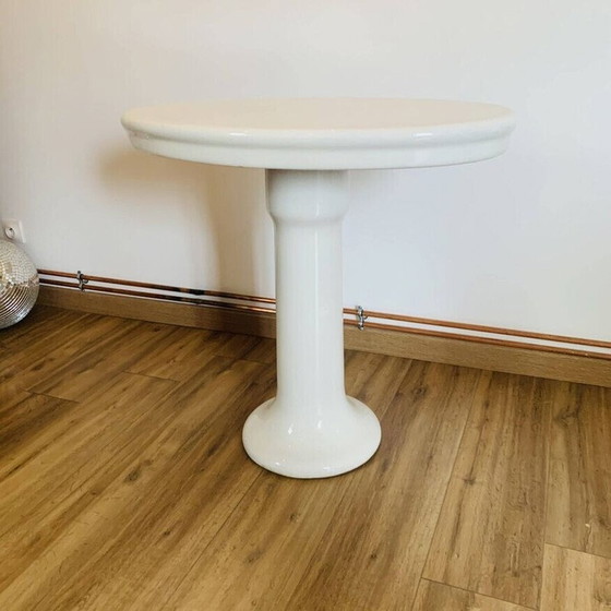 Image 1 of Vintage white ceramic console