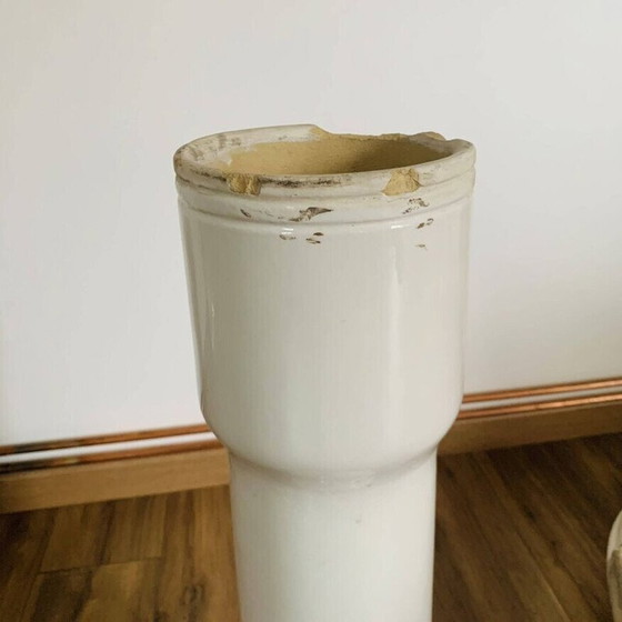 Image 1 of Vintage white ceramic console