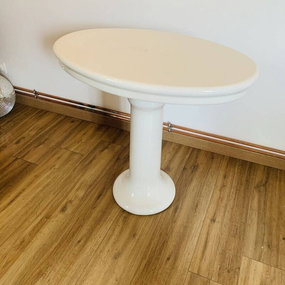 Image 1 of Vintage white ceramic console