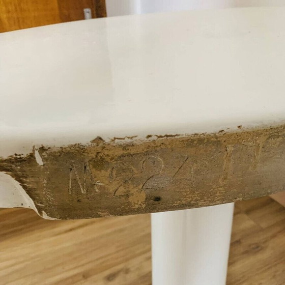 Image 1 of Vintage white ceramic console