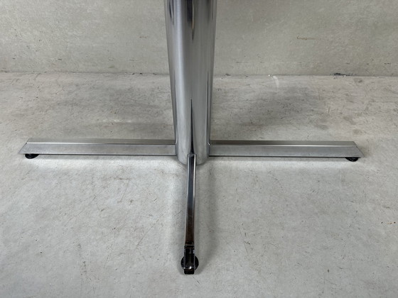 Image 1 of Vintage table in formica and chrome