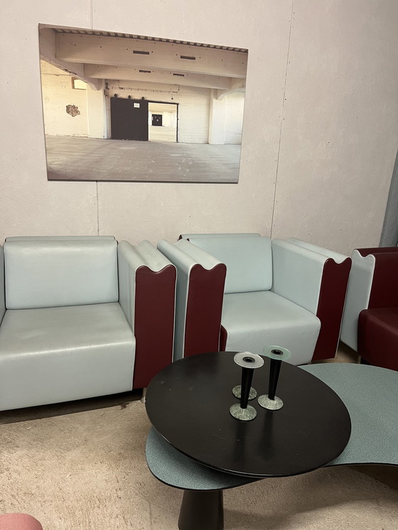 Image 1 of Sofa And 2 Armchairs "M" By Moroso, Ross Lovegrove