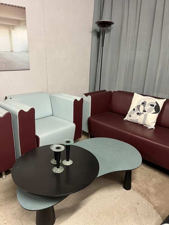 Image 1 of Sofa And 2 Armchairs "M" By Moroso, Ross Lovegrove