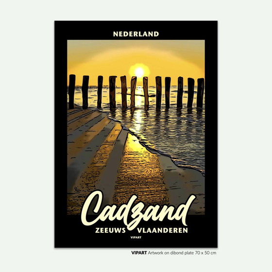 Image 1 of Vipart | Setting Sun In Cadzand