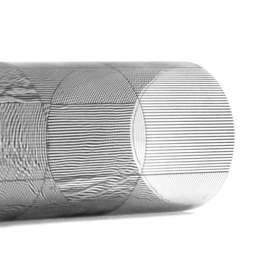 Image 1 of Vaso in vetro Art Optique vintage per il MoMA, New York Vaso in vetro art optical design di Sydney Cash per il MoMA di New York