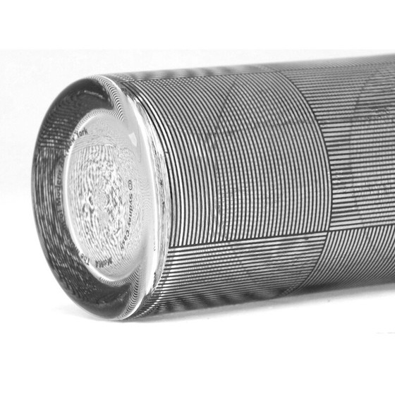 Image 1 of Vaso in vetro Art Optique vintage per il MoMA, New York Vaso in vetro art optical design di Sydney Cash per il MoMA di New York