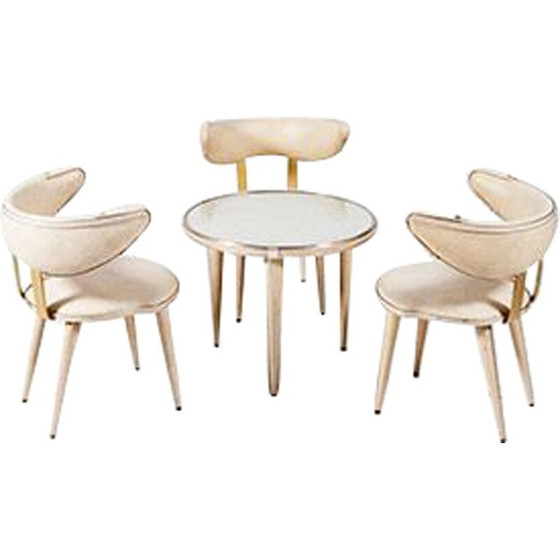 Image 1 of Vintage dining set by Umberto Mascagni, 1950