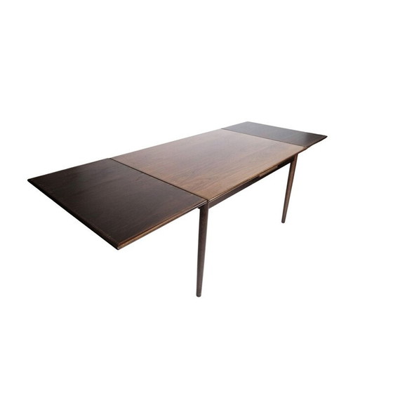 Image 1 of Vintage Danish dining table with extensions in rosewood, 1960s