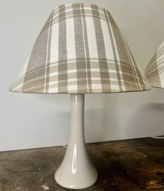 Image 1 of Set di lampade da tavolo vintage in stile spaziale 