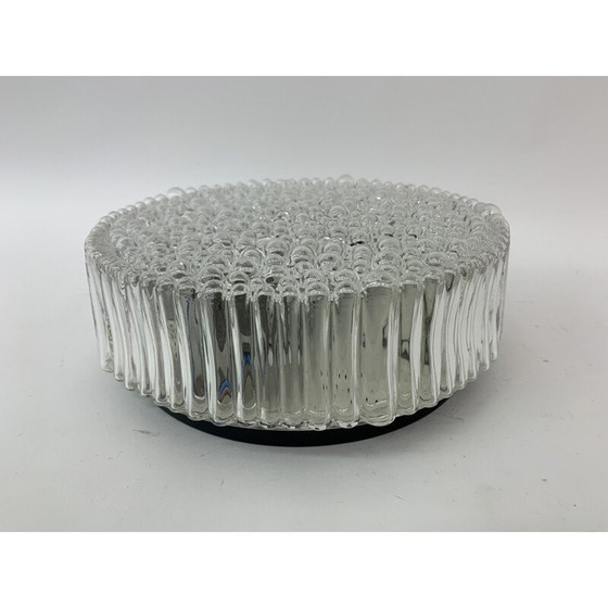 Image 1 of Lampada da soffitto vintage in vetro a bolle di Helena Tynell, 1970