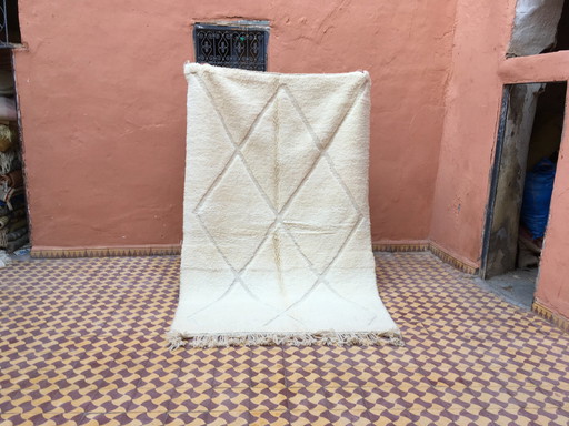 Beni Ouarain Moroccan Berber Carpet 246 X 160 Cm