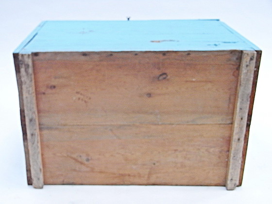 Image 1 of Chest, softwood With cord handles