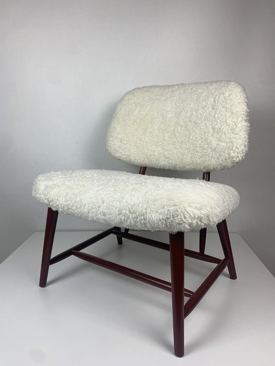 Image 1 of Chaise longue Teve de modèle scandinave par Alf Svensson, années 1950