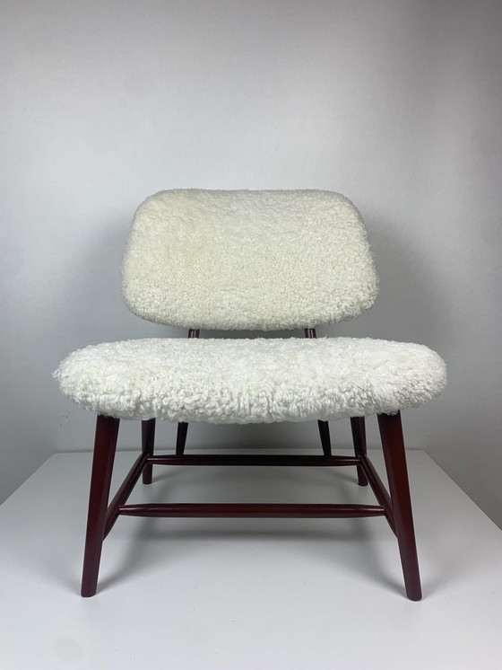 Image 1 of Chaise longue Teve de modèle scandinave par Alf Svensson, années 1950