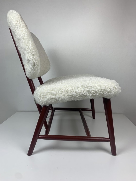 Image 1 of Chaise longue Teve de modèle scandinave par Alf Svensson, années 1950