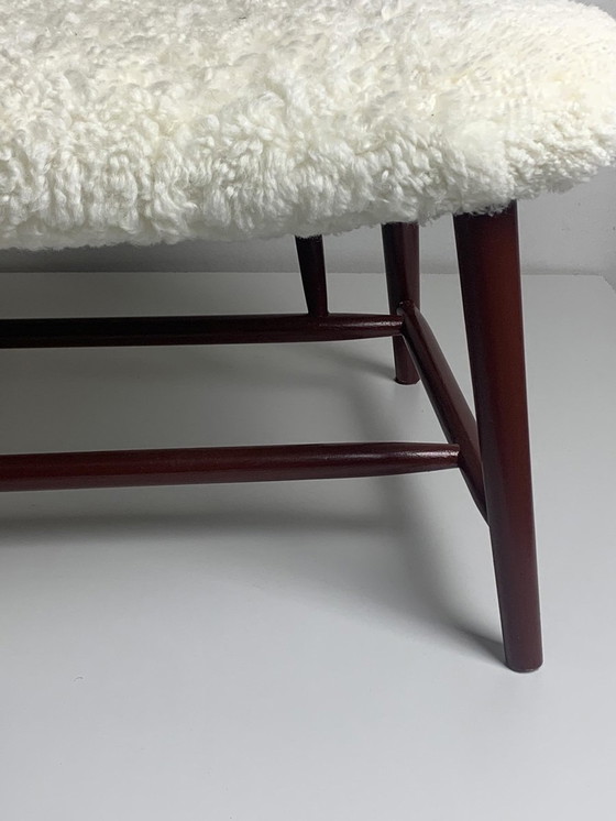 Image 1 of Chaise longue Teve de modèle scandinave par Alf Svensson, années 1950