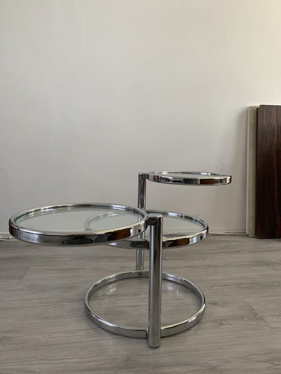 Image 1 of Leitmotiv Double swivel coffee / side table