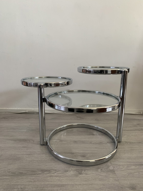 Image 1 of Leitmotiv Double swivel coffee / side table