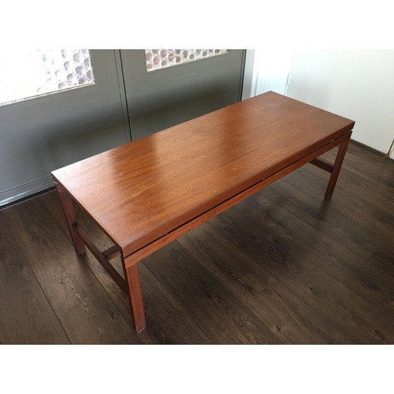 Image 1 of Scandinavian vintage teak coffee table, 1960