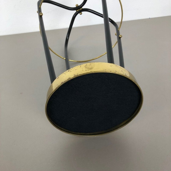 Image 1 of Portaombrelli vintage in ottone stile Hollywood Regency, Germania 1950