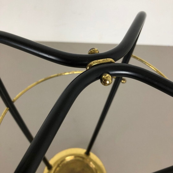 Image 1 of Portaombrelli vintage in ottone stile Hollywood Regency, Germania 1950