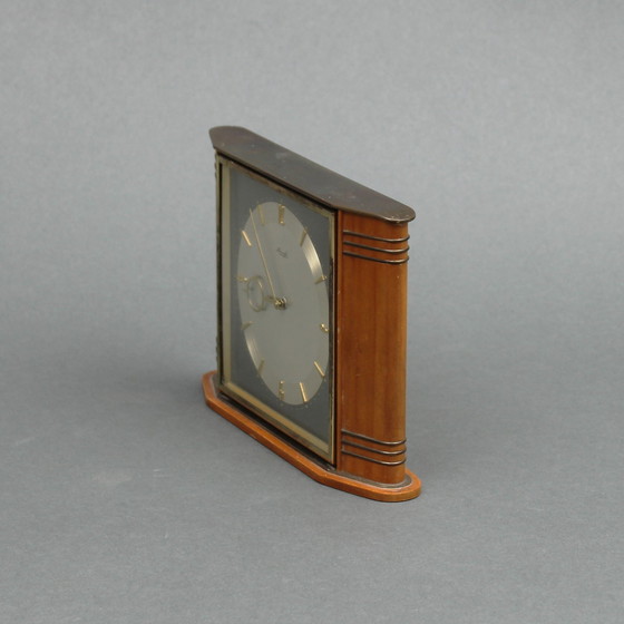 Image 1 of Kienzle - Pendolo Art Déco in legno di frutta con meccanismo di carica - orologio