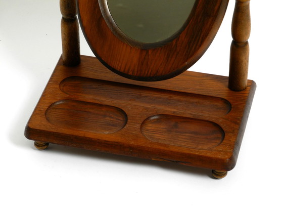 Image 1 of Wonderful rare original 1930s large swiveling chest of drawers made of pine wood